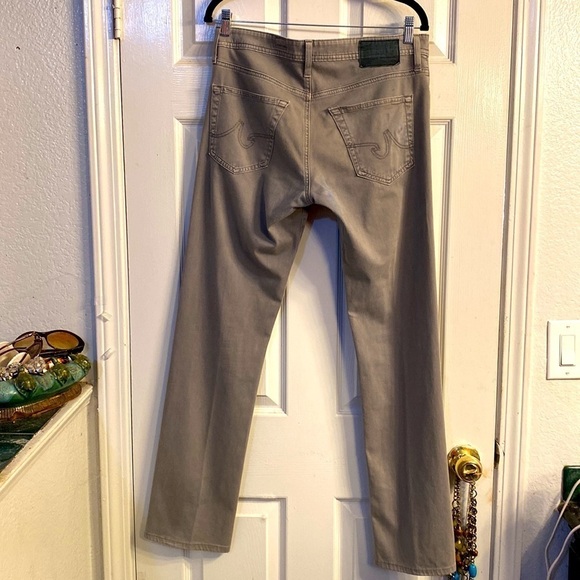 AG Adriano Goldschmied Graduate Grey Stretch Jeans 30x34 - Picture 6 of 9